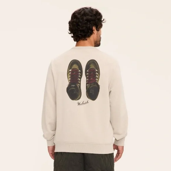 Woolrich x Target Boot Graphic Print Pullover Sweatshirt - Picture 3 of 5